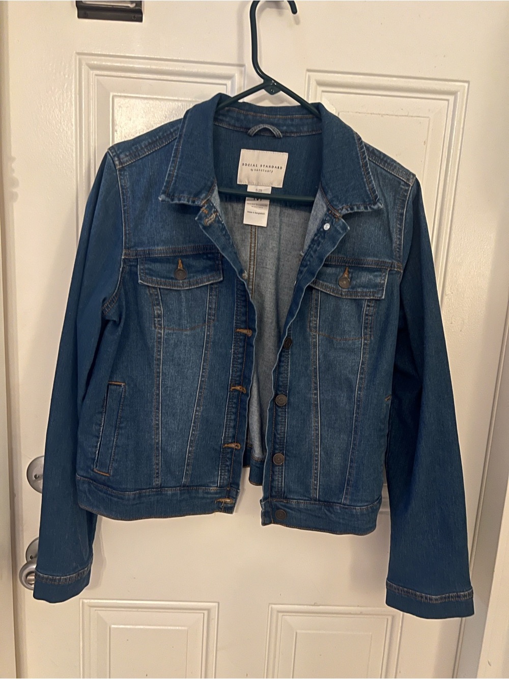 Universal Standard Classic Dark Blue Denim Jacket